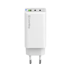 СЗУ ColorWay GaN Mini 65W PD Port PPS USB (USB-2C1A) White (CW-CHS058PD-WT) UA