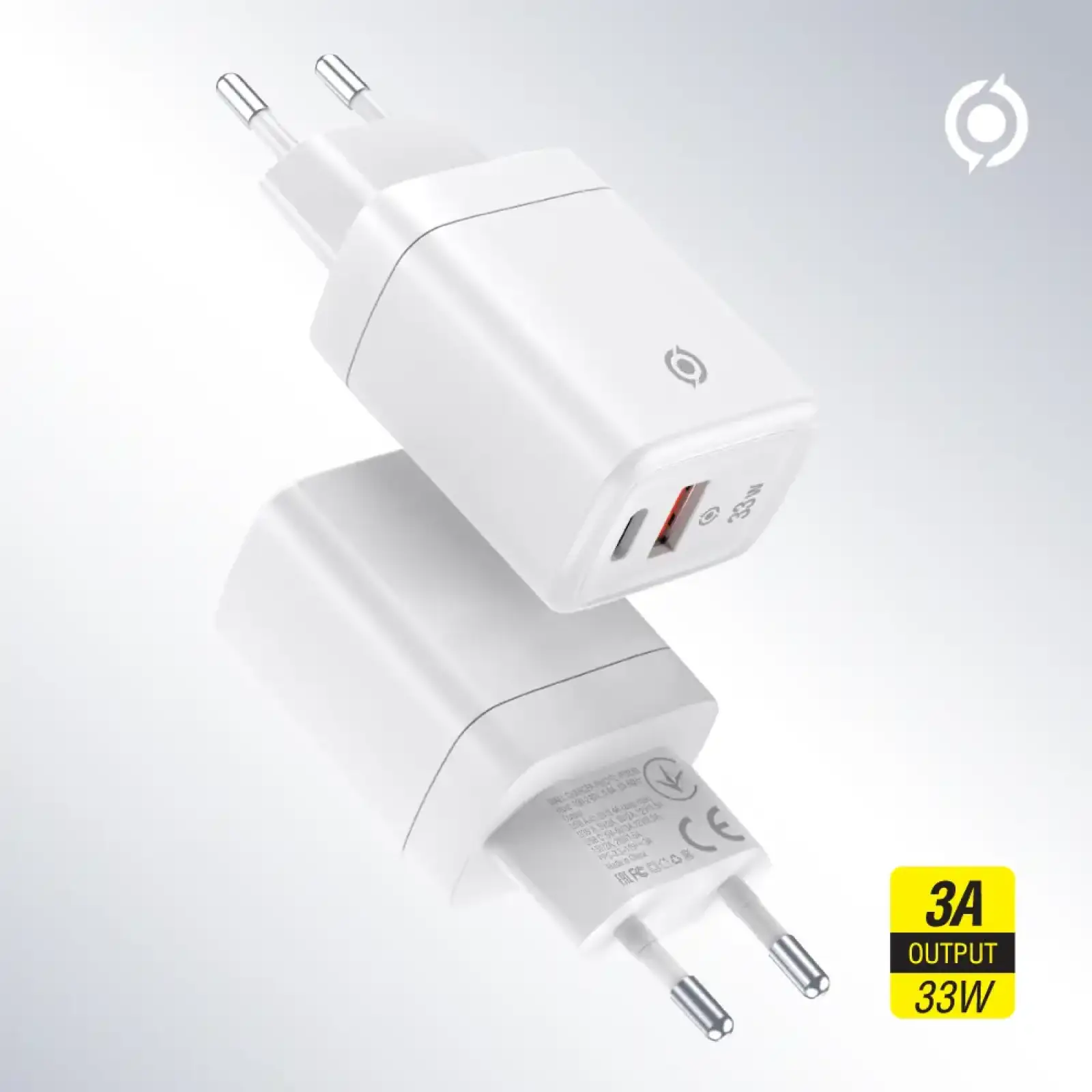 СЗУ Piko TC-PD332 (1USB-Cx3A, 1USBx3A) 33W White (1283126597794) UA