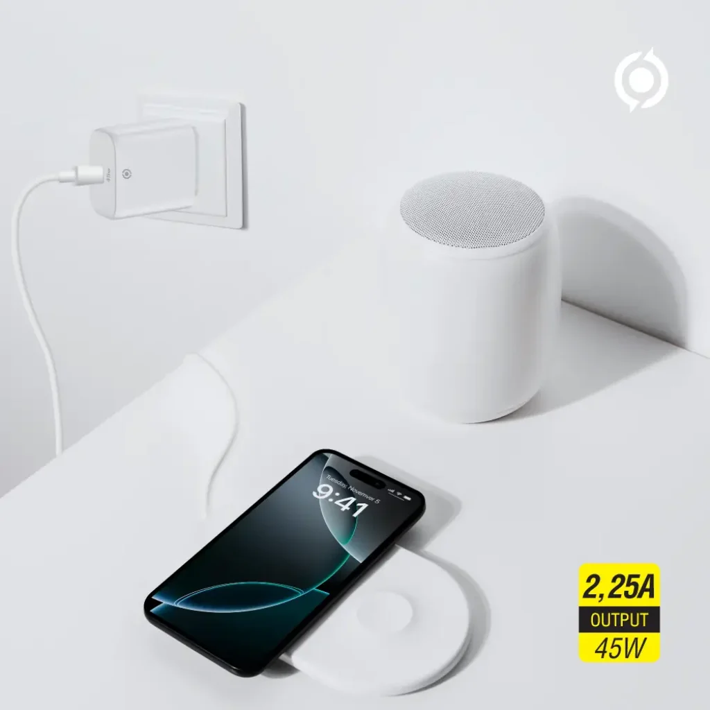 МЗП Piko TC-PD451 (1USB-Cx3A) 45W White (1283126597770) UA