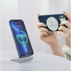 Беспроводное зарядное устройство Choetech T518-F 15W + подставка-держатель UA
