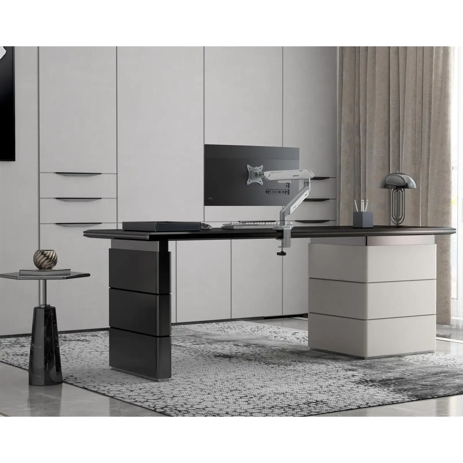 Кронштейн Anda Seat Stealth Pro II White/Gray (AD-W-A9-1S-FW) UA