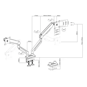 Кронштейн Anda Seat Stealth Pro II 17