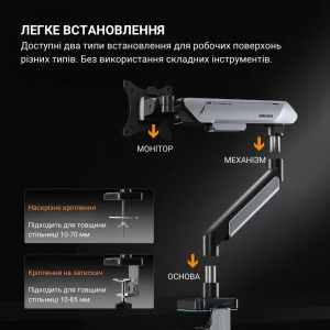 Кронштейн Anda Seat Stealth Pro II RGB 17