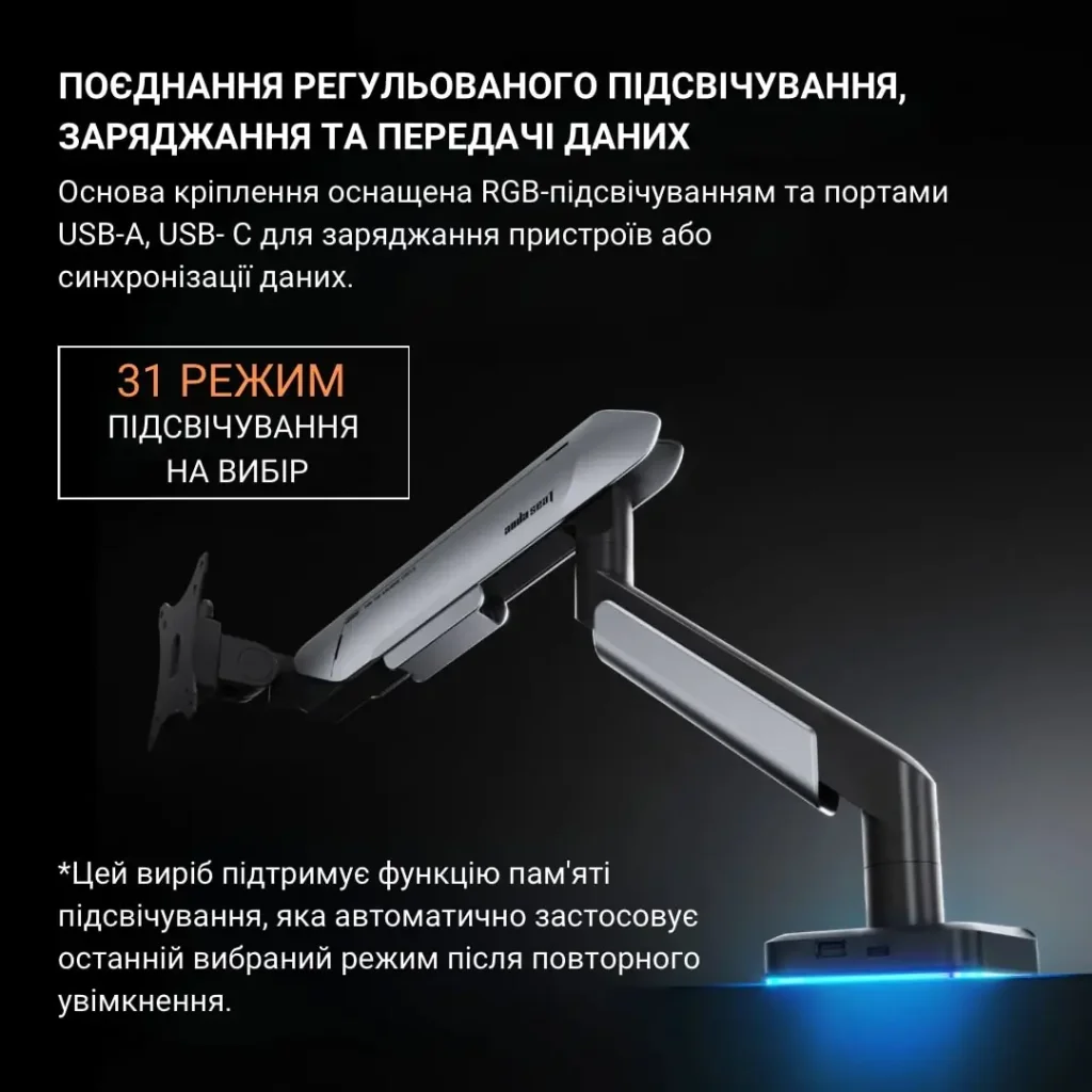 Кронштейн Anda Seat Stealth Pro II RGB 17