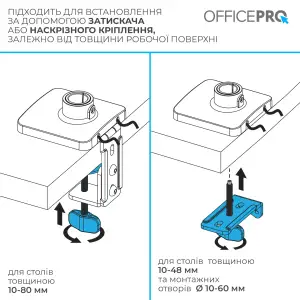 Кронштейн OfficePro MA511B 17-32