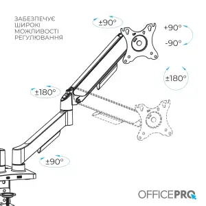 Кронштейн OfficePro MA512B 17-32