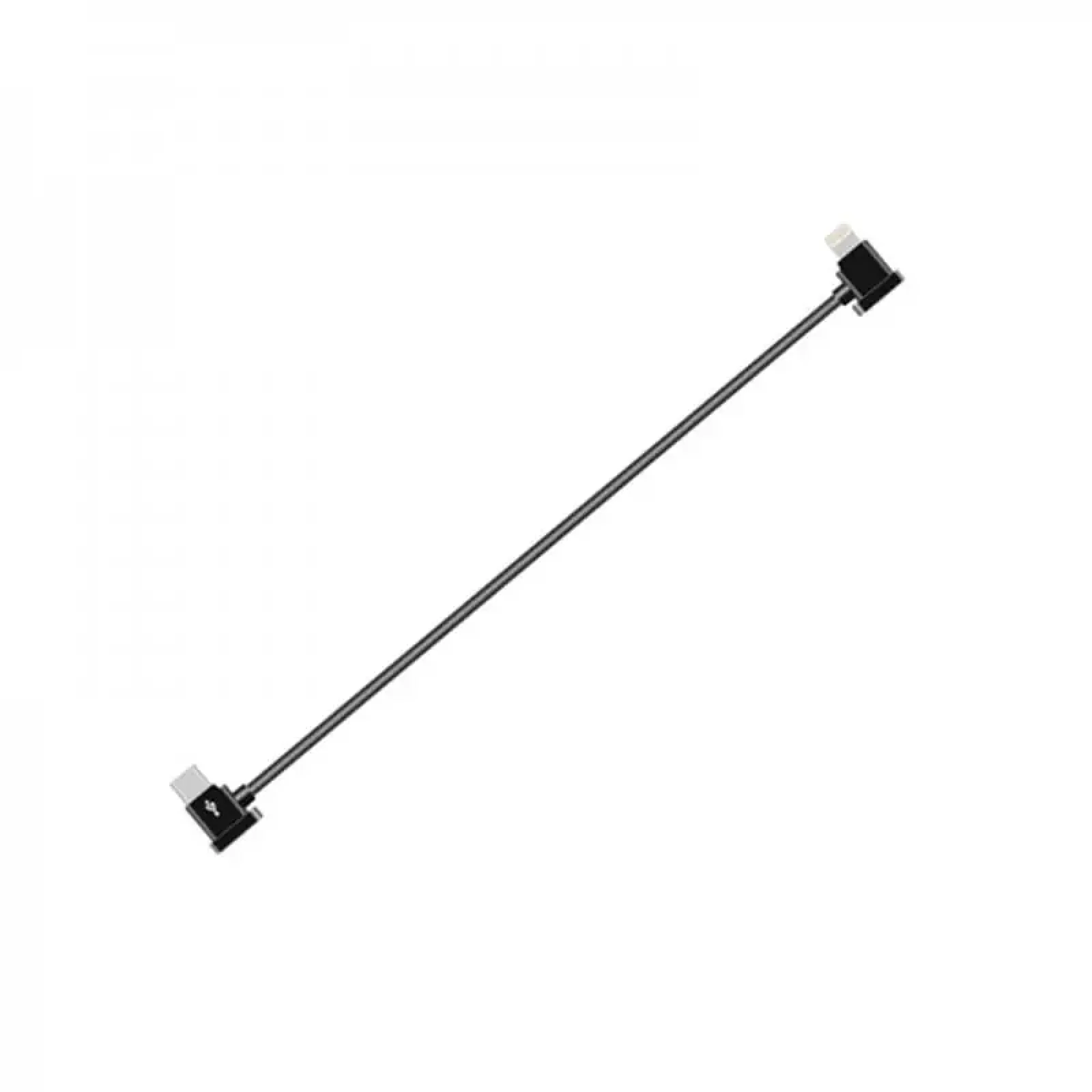 Кабель Goojodoq Type-C-Lightning для пульта квадрокоптера DJI Mavic 3 / Air 2 / Air 2S / Mini 2 / Mini 3 Pro 0.3м Black (100500392440660-30TL) UA