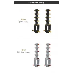 Посилювач сигналу SK для DJI Mavic 3 / Air 2 / Air 2S / Mini 2 / Mini 3 Pro 5.8GHz Yagi Sunnylife Black copper (AIR2-TX9411-B-C) UA
