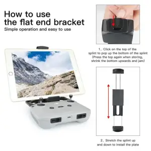 Тримач планшета SK для пульта RC-N1 RC DJI Mavic 3 / Air 2 / 2S / Mini 2 / Mini 3 Pro Black (1005001668474103B) UA