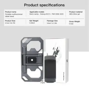 Тримач планшета SK для пульта RC-N1 RC DJI Mavic 3 / Air 2 / 2S / Mini 2 / Mini 3 Pro Black (1005001668474103B) UA