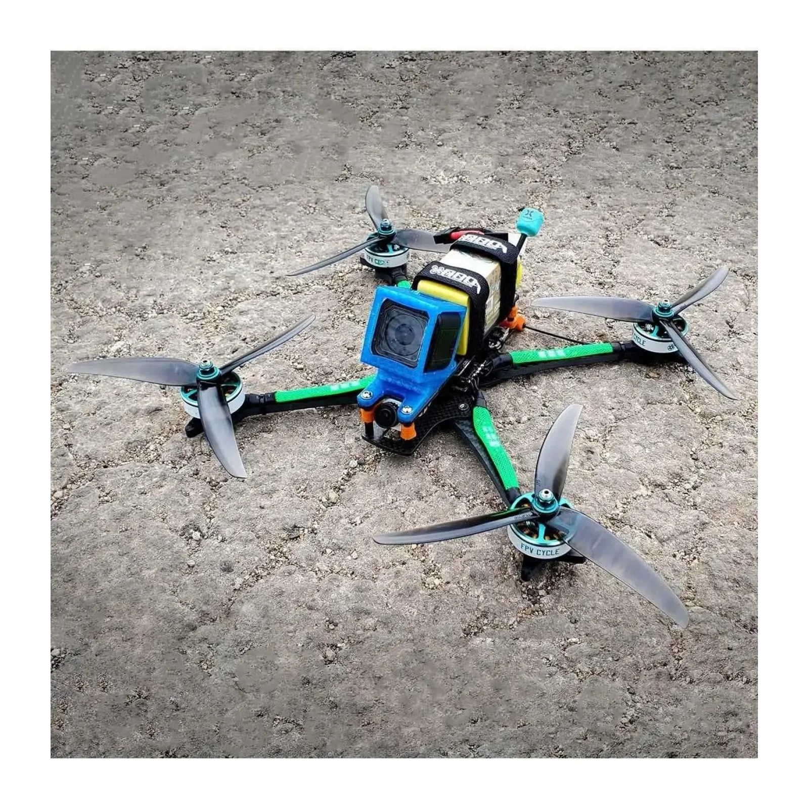 Пропеллеры HQProp 7x5x3 Light Grey (2CW+2CCW) Poly Carbonate (760625797166) UA