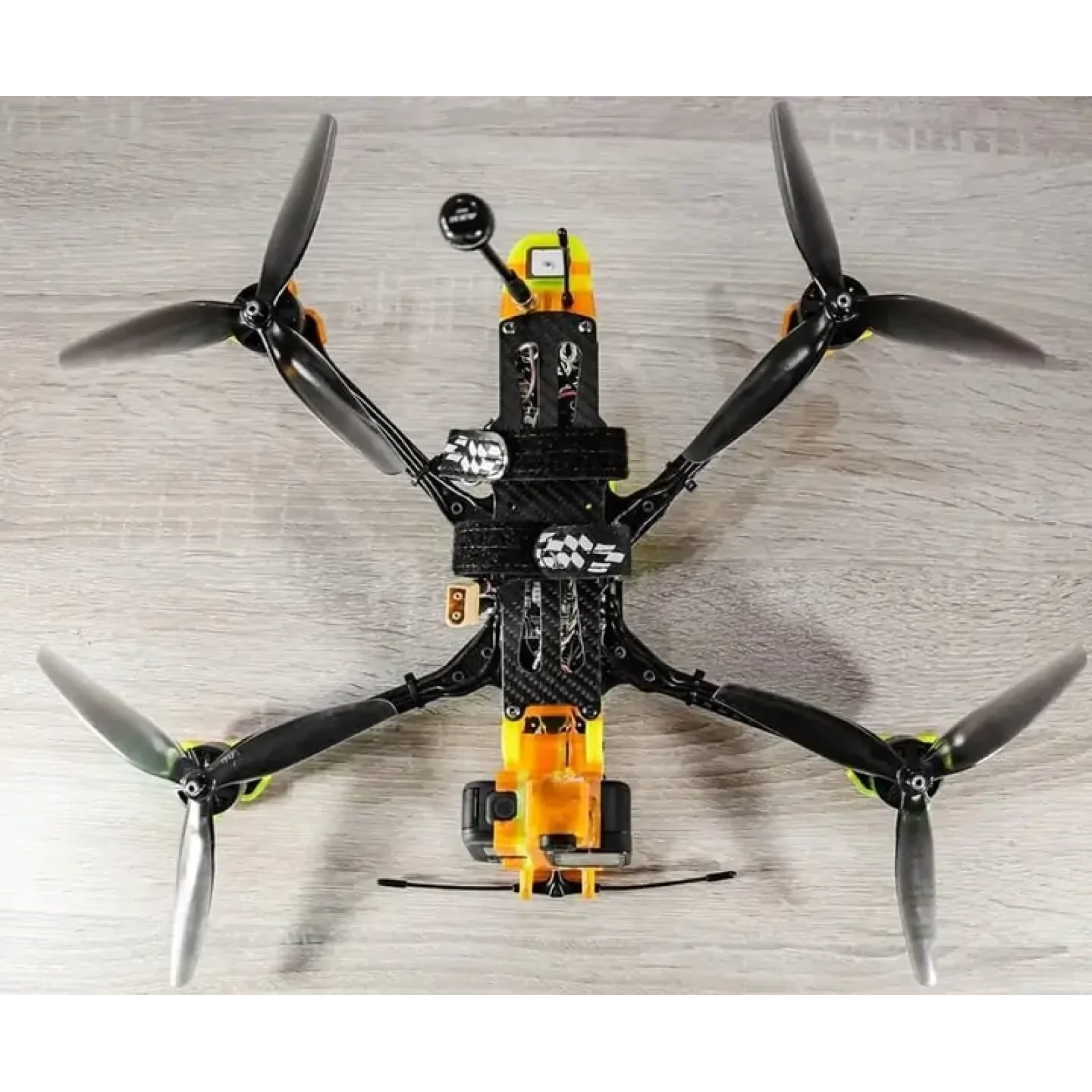 Пропеллеры HQProp 7x5x3 Light Grey (2CW+2CCW) Poly Carbonate (760625797166) UA