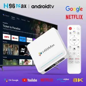 TV приставка H96 Max H618 Plus 4/32GB UA