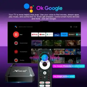 HD медіаплеєр X96Q Android (RK3518/2GB/32GB) UA