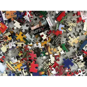 Пазл UkrainianPuzzles 50 українських книг UA
