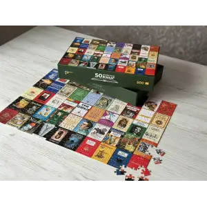 Пазл UkrainianPuzzles 50 українських книг UA
