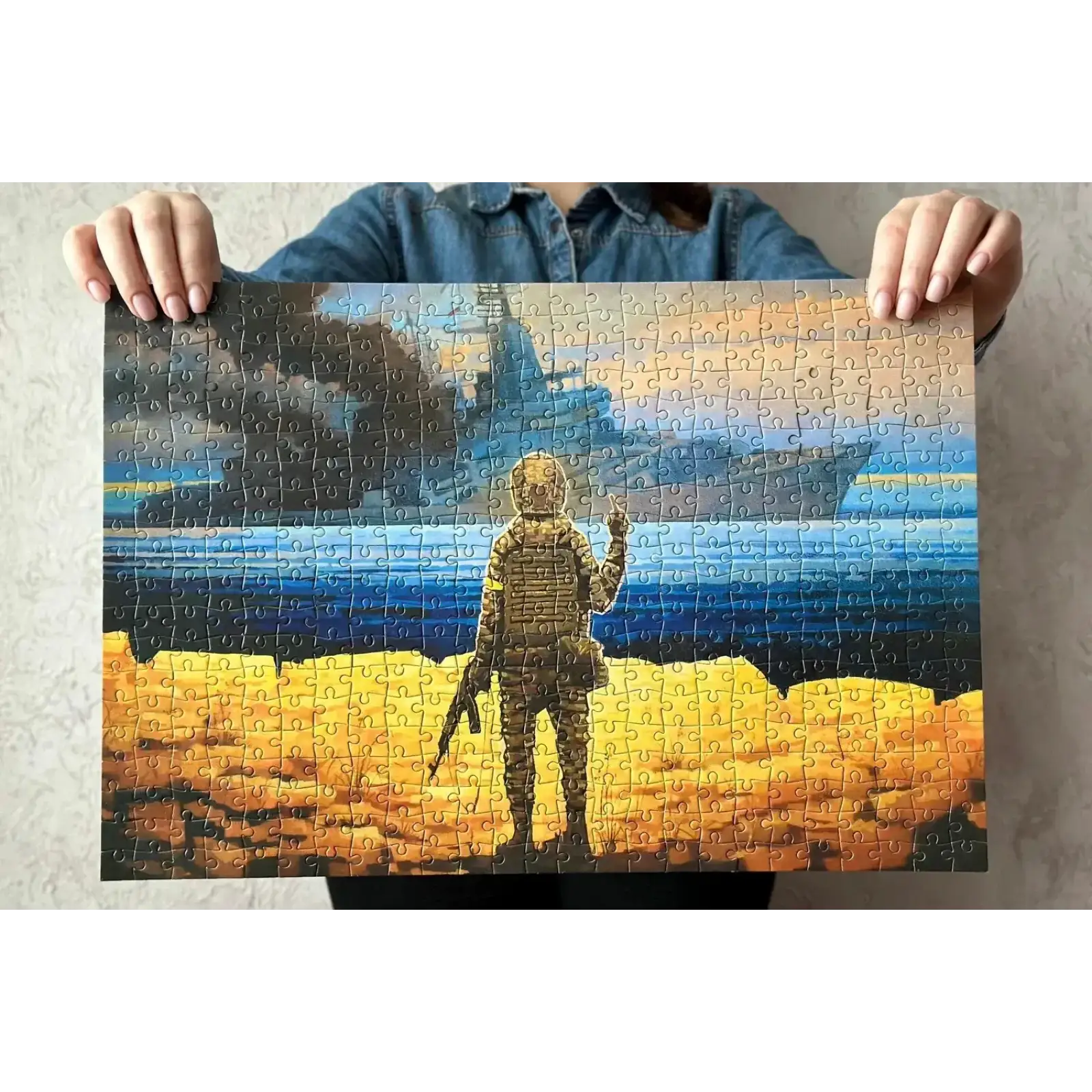 Пазл UkrainianPuzzles Рускій воєнний корабль...Всьо UA