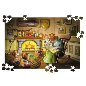 Пазл UkrainianPuzzles Пес Патрон на пенсии UA