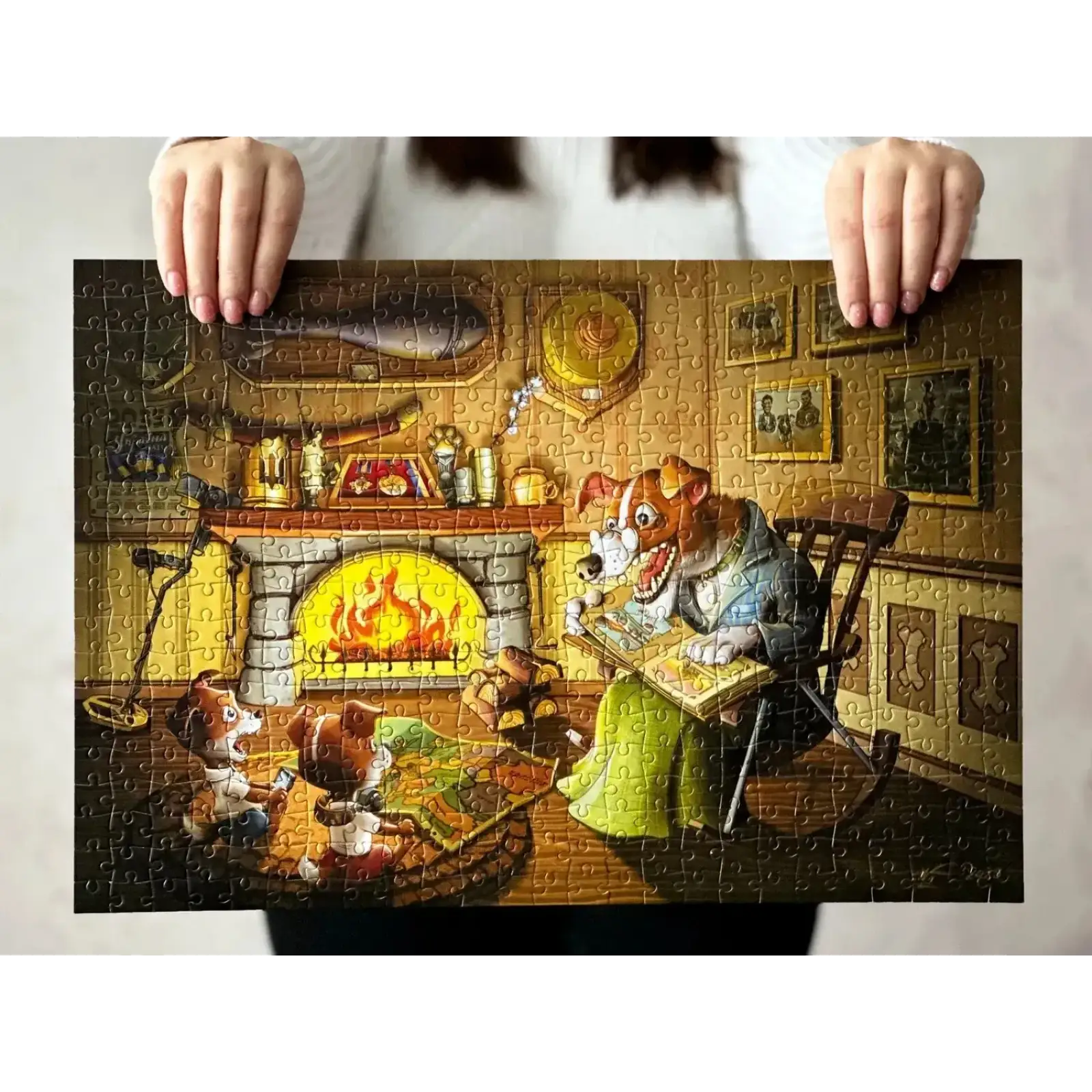Пазл UkrainianPuzzles Пес Патрон на пенсії UA
