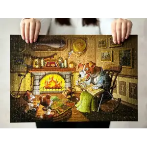 Пазл UkrainianPuzzles Пес Патрон на пенсії UA