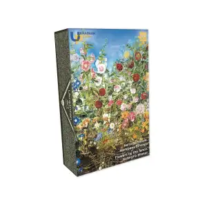 Пазл UkrainianPuzzles Квіти за тином. Катерина Білокур UA