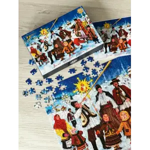 Пазл UkrainianPuzzles Украинское рождество UA