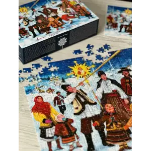 Пазл UkrainianPuzzles Украинское рождество UA