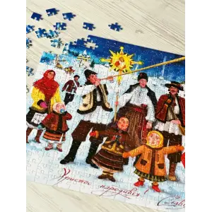 Пазл UkrainianPuzzles Украинское рождество UA