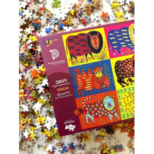 Пазл UkrainianPuzzles Звірі Примаченко UA