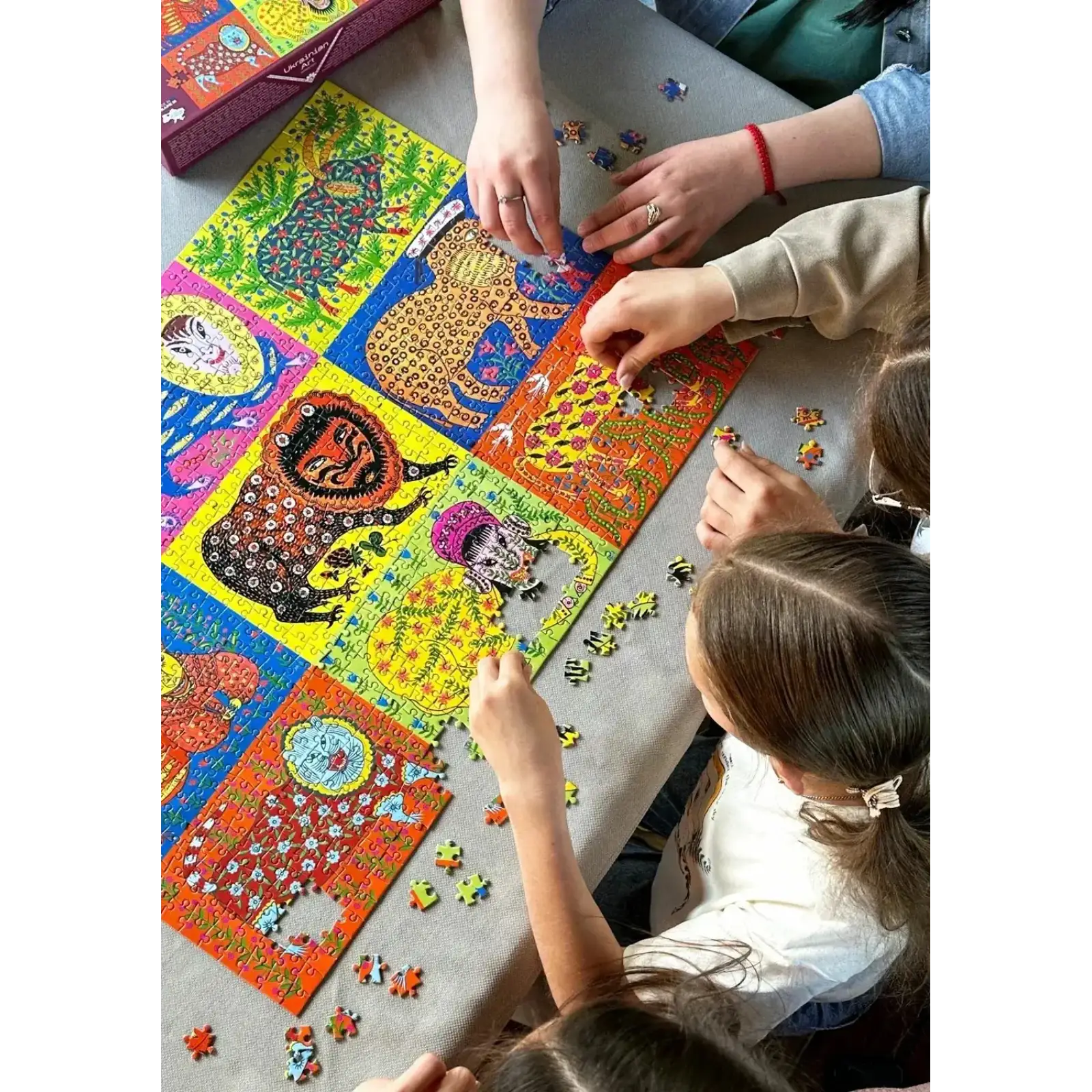 Пазл UkrainianPuzzles Звірі Примаченко UA