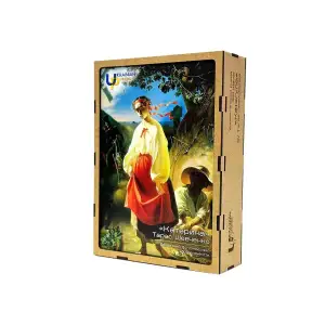 Пазл дерев`яний UkrainianPuzzles Катерина. Тарас Шевченко UA