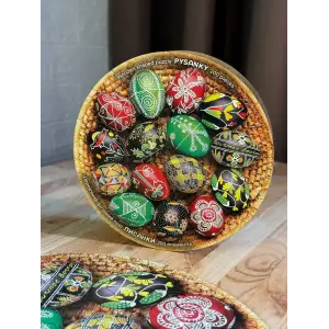 Пазл дерев`яний UkrainianPuzzles Писанки UA