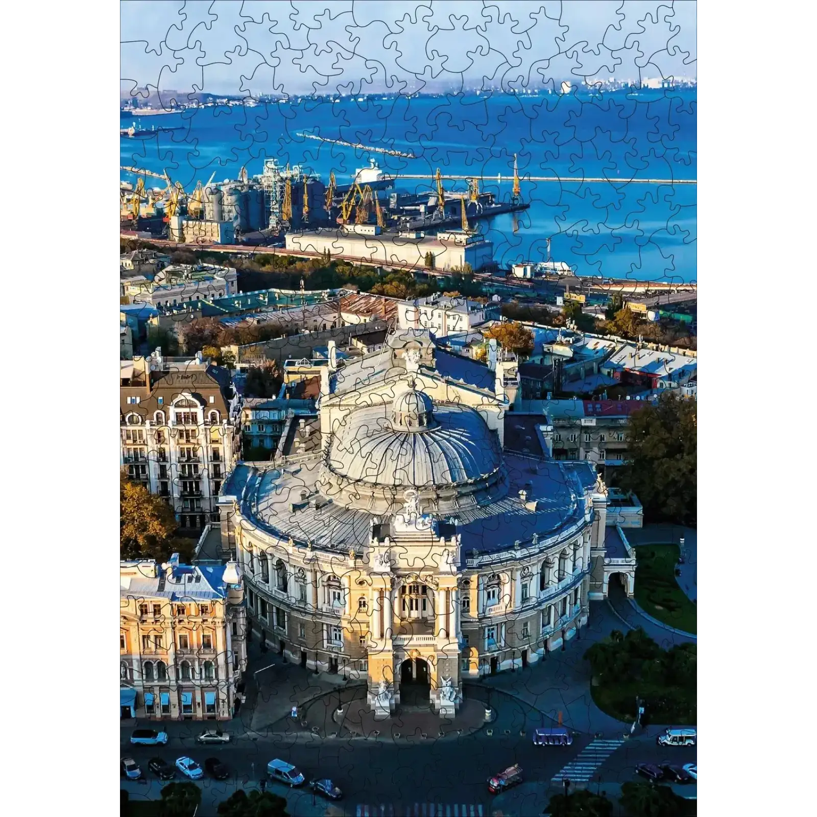 Пазл дерев`яний UkrainianPuzzles Одеса UA