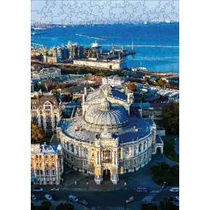 Пазл дерев`яний UkrainianPuzzles Одеса UA
