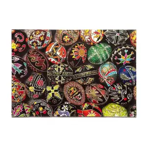 Пазл дерев`яний UkrainianPuzzles Мистецтво писанкарства Віри Манько UA
