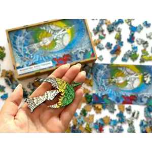 Пазл дерев`яний UkrainianPuzzles Боривітер. Алла Горська UA