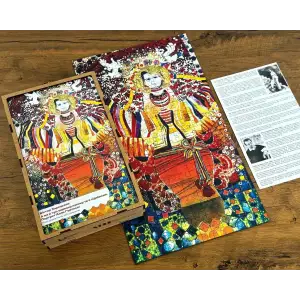 Пазл дерев`яний UkrainianPuzzles А ми ж тую червону калину, тай підіймемо. Портрет Алли Горської UA