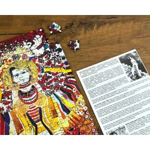 Пазл дерев`яний UkrainianPuzzles А ми ж тую червону калину, тай підіймемо. Портрет Алли Горської UA