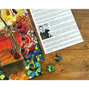 Пазл дерев`яний UkrainianPuzzles А ми ж тую червону калину, тай підіймемо. Портрет Алли Горської UA