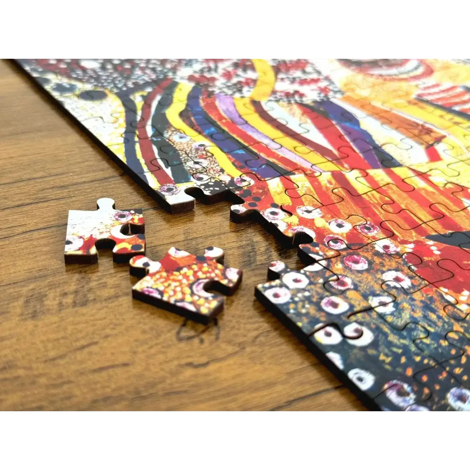 Пазл дерев`яний UkrainianPuzzles А ми ж тую червону калину, тай підіймемо. Портрет Алли Горської UA