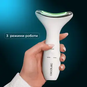 Щітка для фототерапії обличчя Cecotec FaceCare Face&Neck Pro (A01_EU01_116294) UA