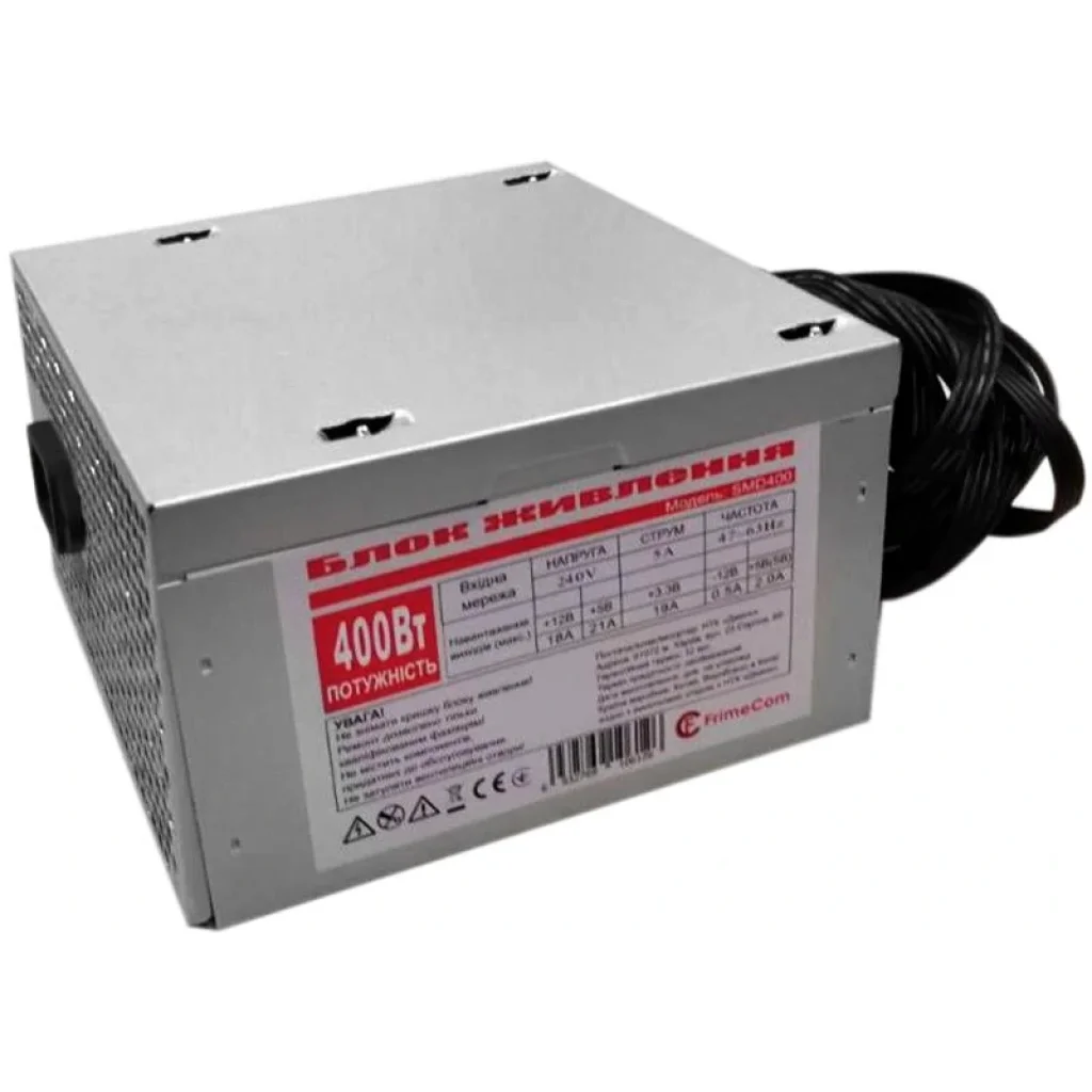 Блок живлення FrimeCom SMD400L 400W, без кабелю живлення UA