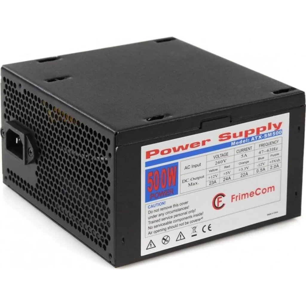 Блок питания FrimeCom SM500R 500W, 12Fan, Bulk UA