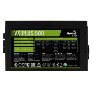 Блок питания AeroCool VX Plus 500 (ACPN-VS50NEY.11) UA