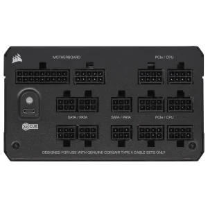 Блок живлення Corsair HX1000i PCIE5 (CP-9020259-EU) 1000W UA