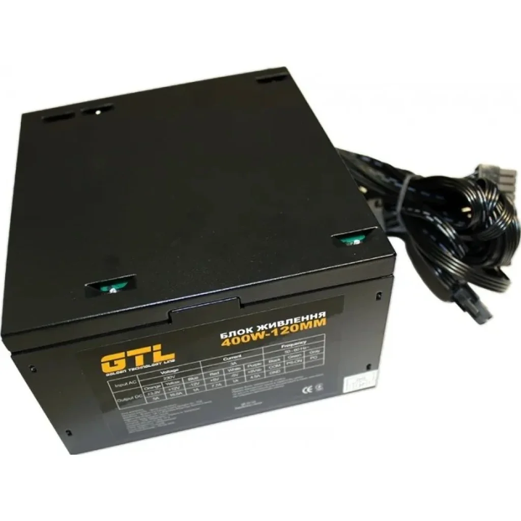 Блок живлення GTL (GTL-400-120) 400W 120mm UA