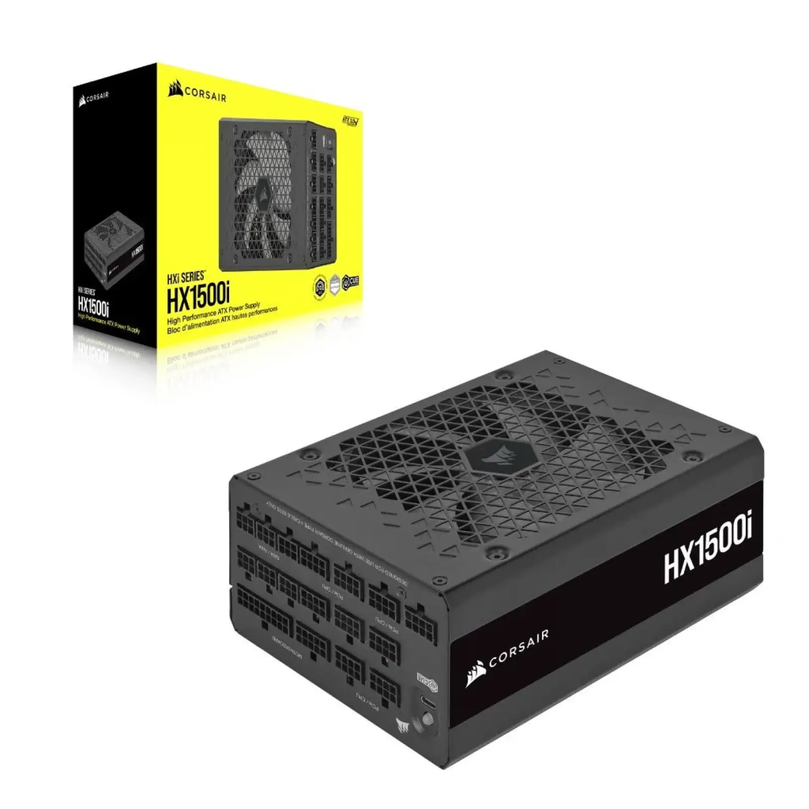 Блок живлення Corsair HX1500i PCIE5 (CP-9020261-EU) 1500W UA