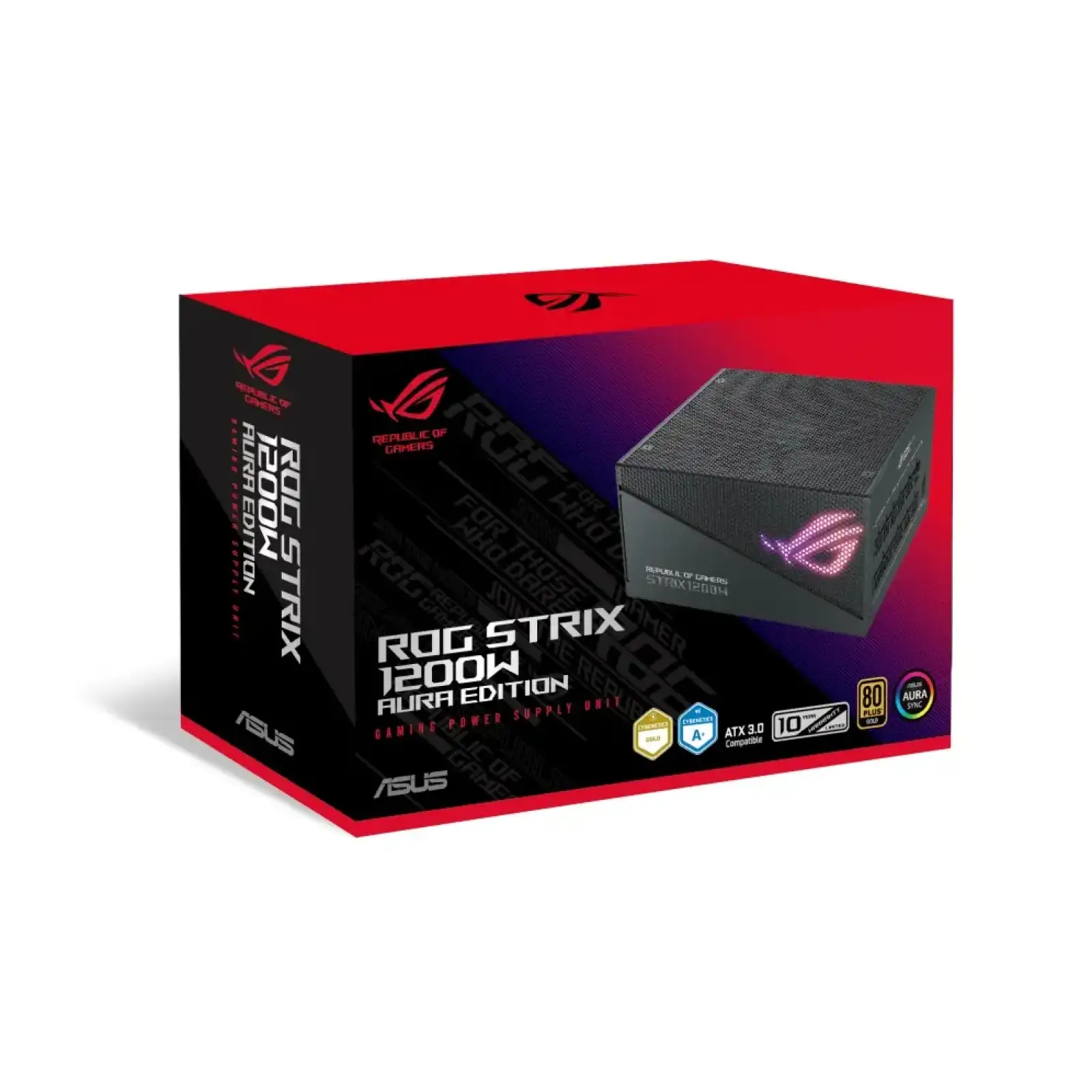 Блок питания Asus ROG Strix PCIE5 1200W Gold Aura Edition (90YE00P0-B0NA00) UA
