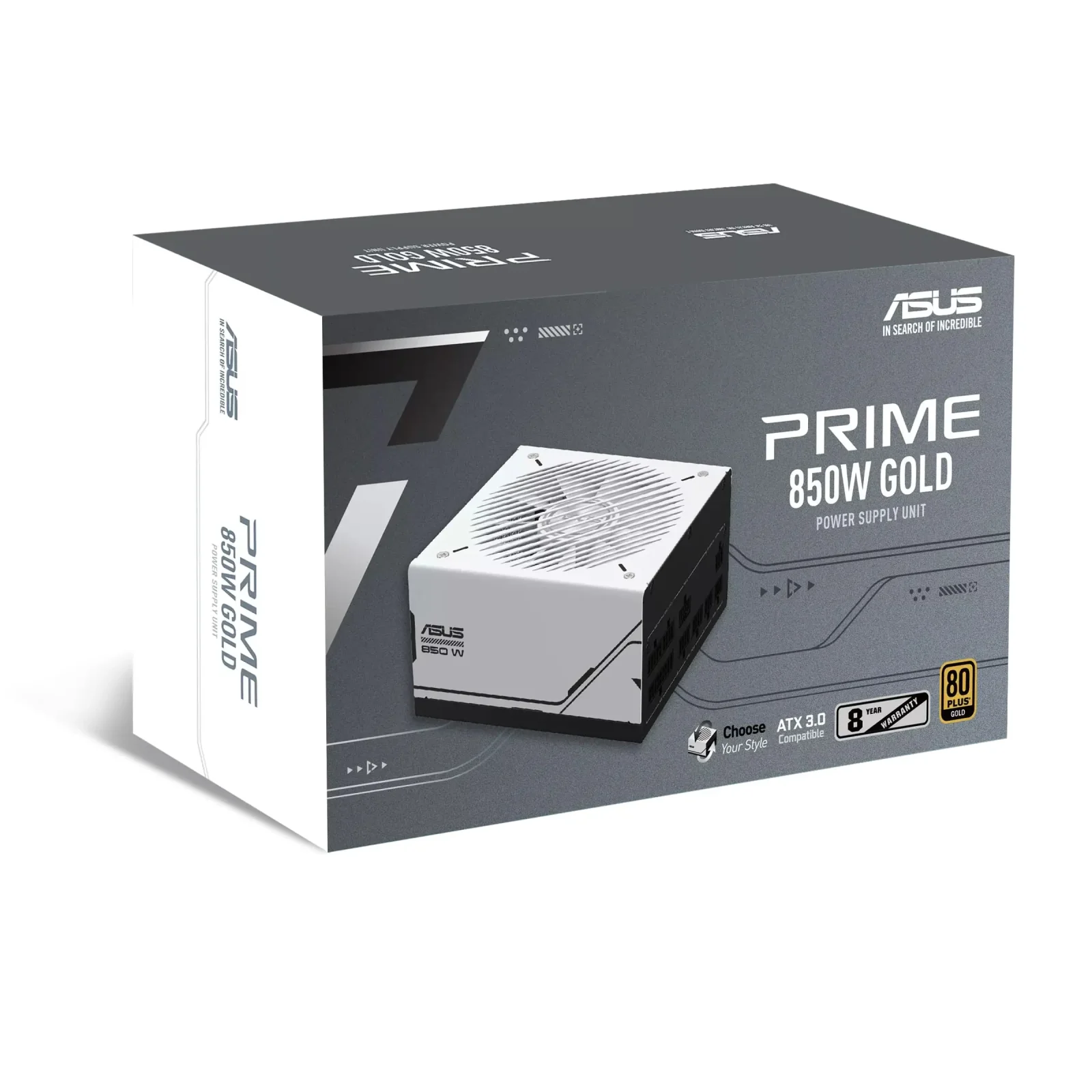 Блок питания Asus Prime AP-850G, 850W Gold (90YE00U0-B0NA00) UA