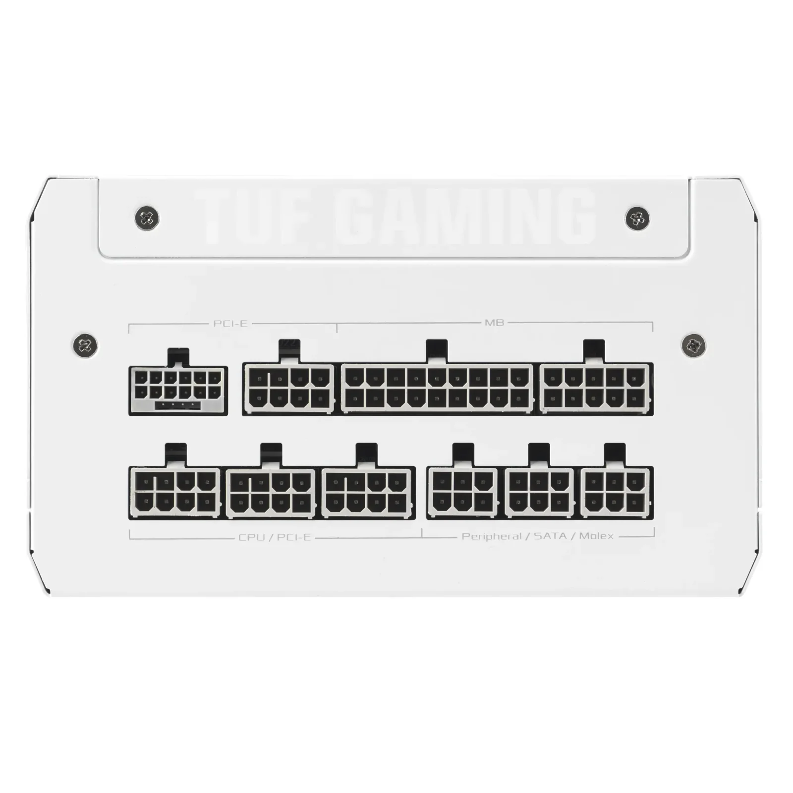 Блок питания Asus TUF-GAMING-1000G-WHITE PCIE5 1000W Gold (90YE00S5-B0NA00) UA